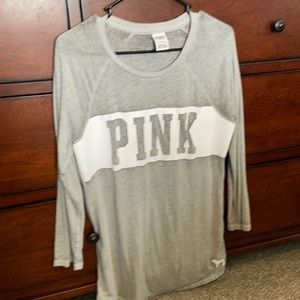 Pink lounge tee